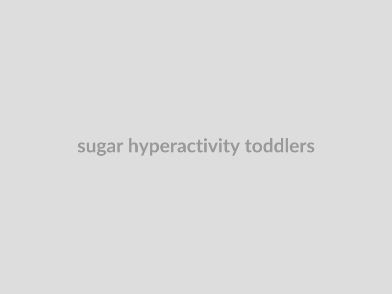 Illustration for Does sugar really make kids hyperactive?